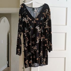 Long Sleeve Mini Dress